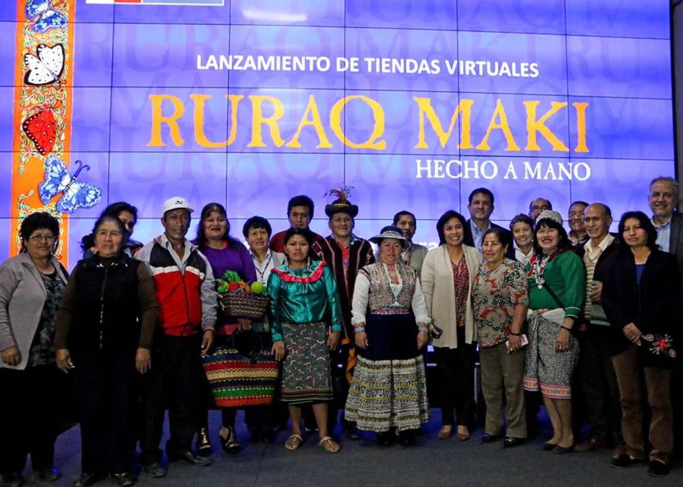 Ruraq maki, hecho a mano celebra su primer año de ingreso al comercio virtual