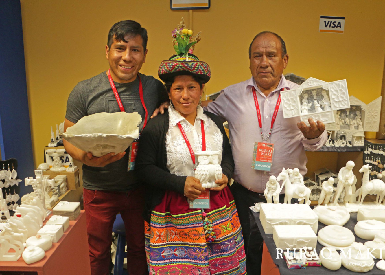 Samuel Allca, Aydé Allca y Samuel Allca Huarancca