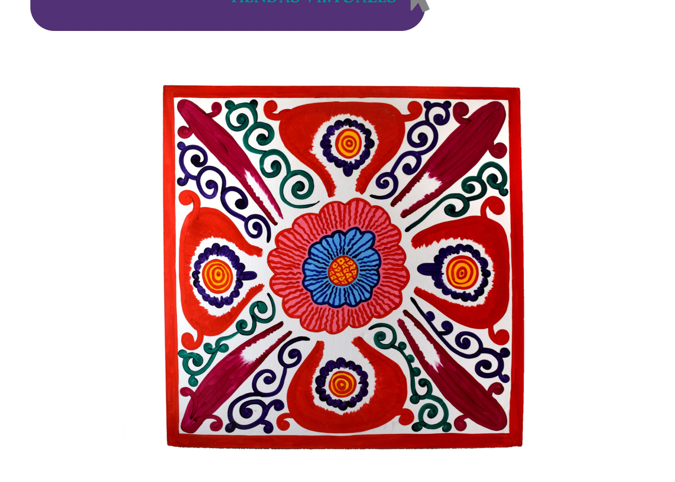 Lienzo "Flores de Retablo"