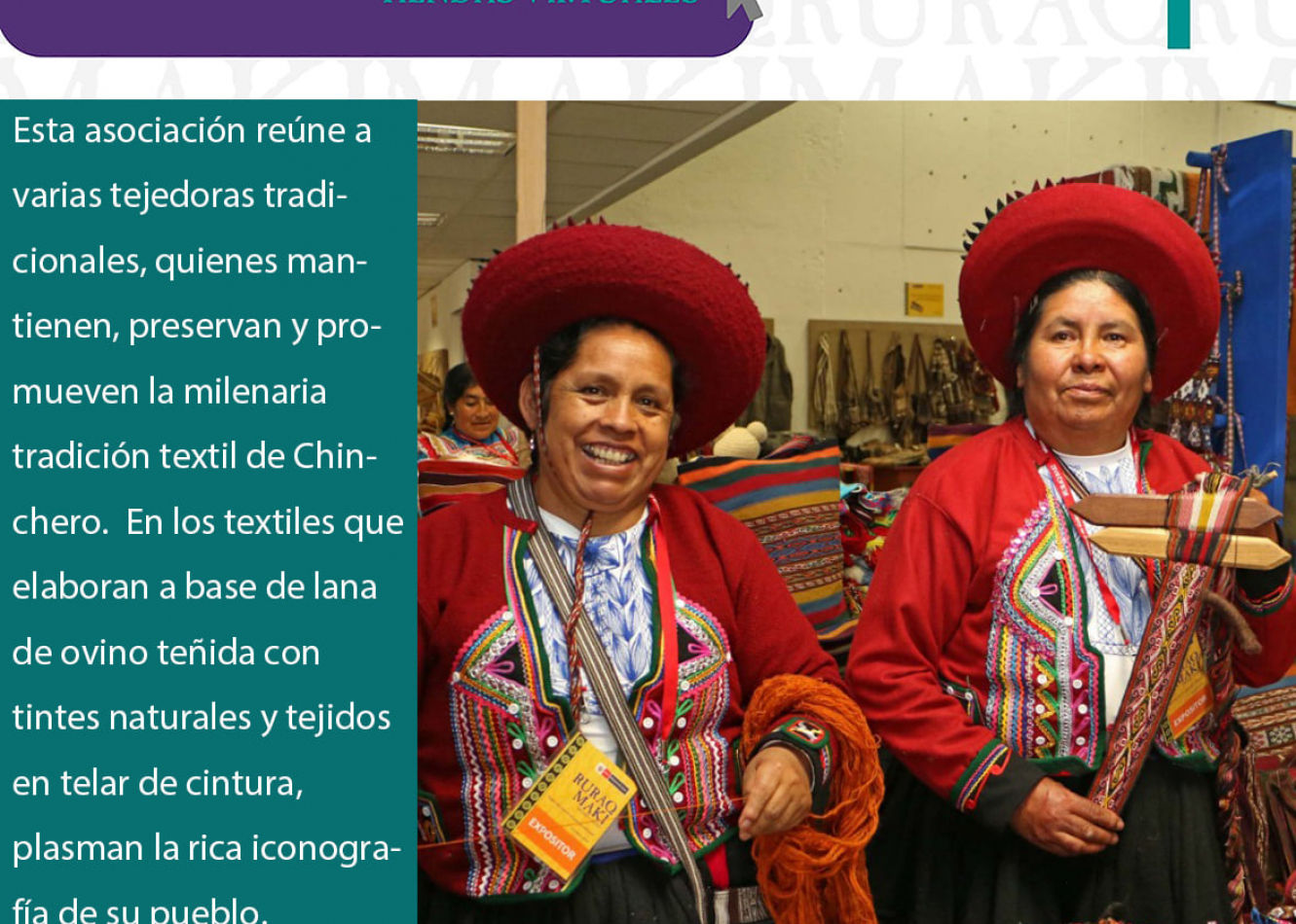 Con apoyo de la UNESCO, 12 colectivos liderados por mujeres se suman a Ruraqmaki.pe