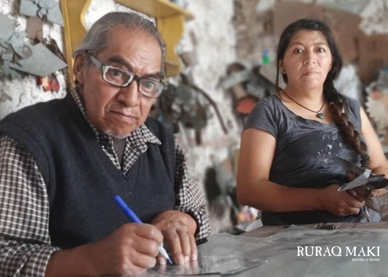 Teófilo Araujo y su hija Lucy Araujo