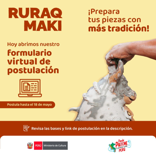 Ministerio de Cultura convoca a participar en la edición julio-2025...